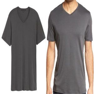 ROBERT BARAKETT Georgia V Neck T Shirt 100% Pima READ 09/24